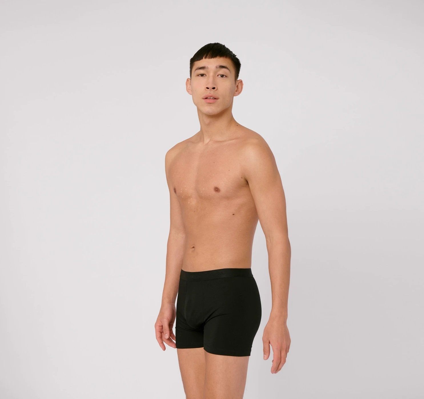Organic Basics M's TENCEL Lite Boxers 2-Pack Black Underwear