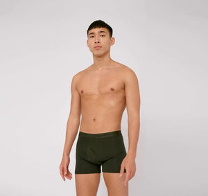Organic Basics M's TENCEL Lite Boxers 2-Pack Dark Green