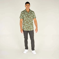 Sherpa - M's Tharu Stride Short Sleeve Shirt - Organic cotton & Modal - Weekendbee - sustainable sportswear
