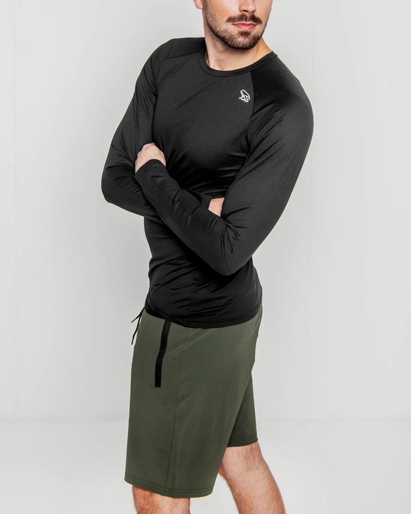 Népra M's Triton Shorts - Recycled polyamide Army Pants