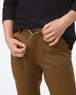 Tentree M's Twill Everyday Jogger - Organic Cotton Uniform Green