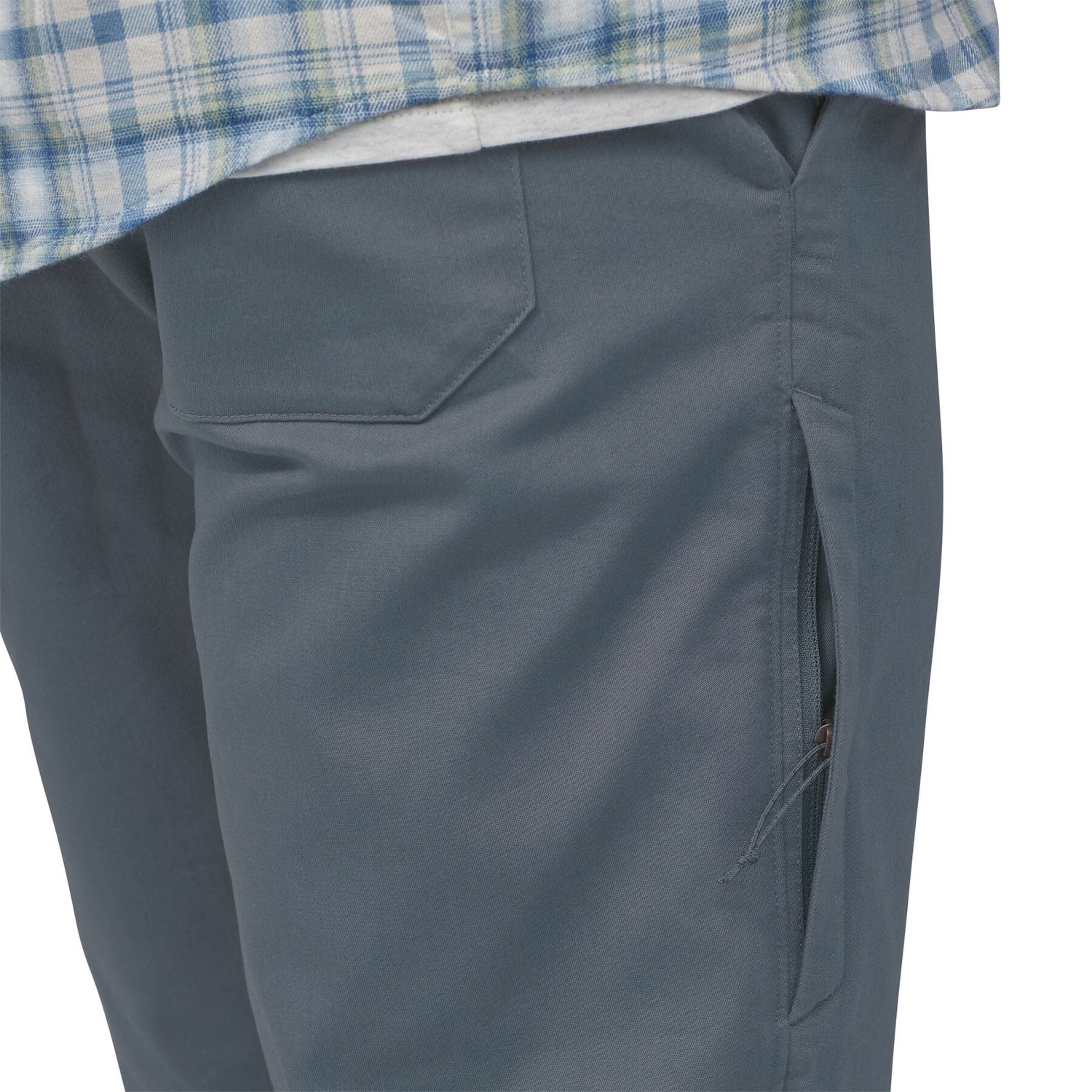 Patagonia M's Twill Traveler Pants - Organic Cotton & Polyester Plume Grey Pants