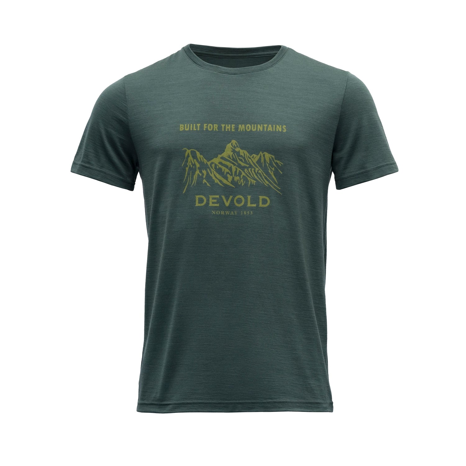 Devold M's Ulstein Tee - 100% Merino Wool Flood Shirt