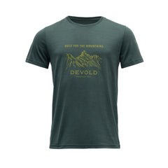 Devold M's Ulstein Tee - 100% Merino Wool Flood Shirt