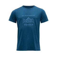 Devold M's Ulstein Tee - 100% Merino Wool Flood Shirt
