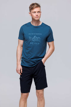 Devold M's Ulstein Tee - 100% Merino Wool Flood Shirt