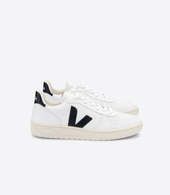 Veja M's V-10 Leather - Classical sneakers White Black Shoes