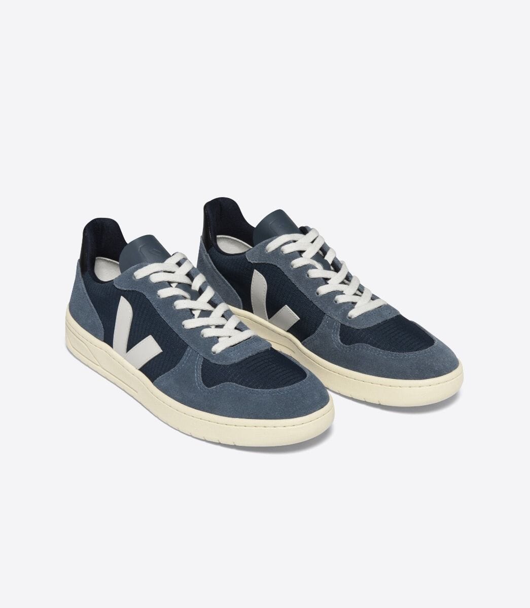 Veja M's V-10 Ripstop Sneakers - Recycled Polyester Nautico Pierre Shoes