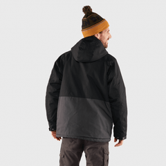 Fjällräven M's Vardag Lite Padded Jacket - Recycled Polyester & Organic Cotton Black-Dark Grey Jacket