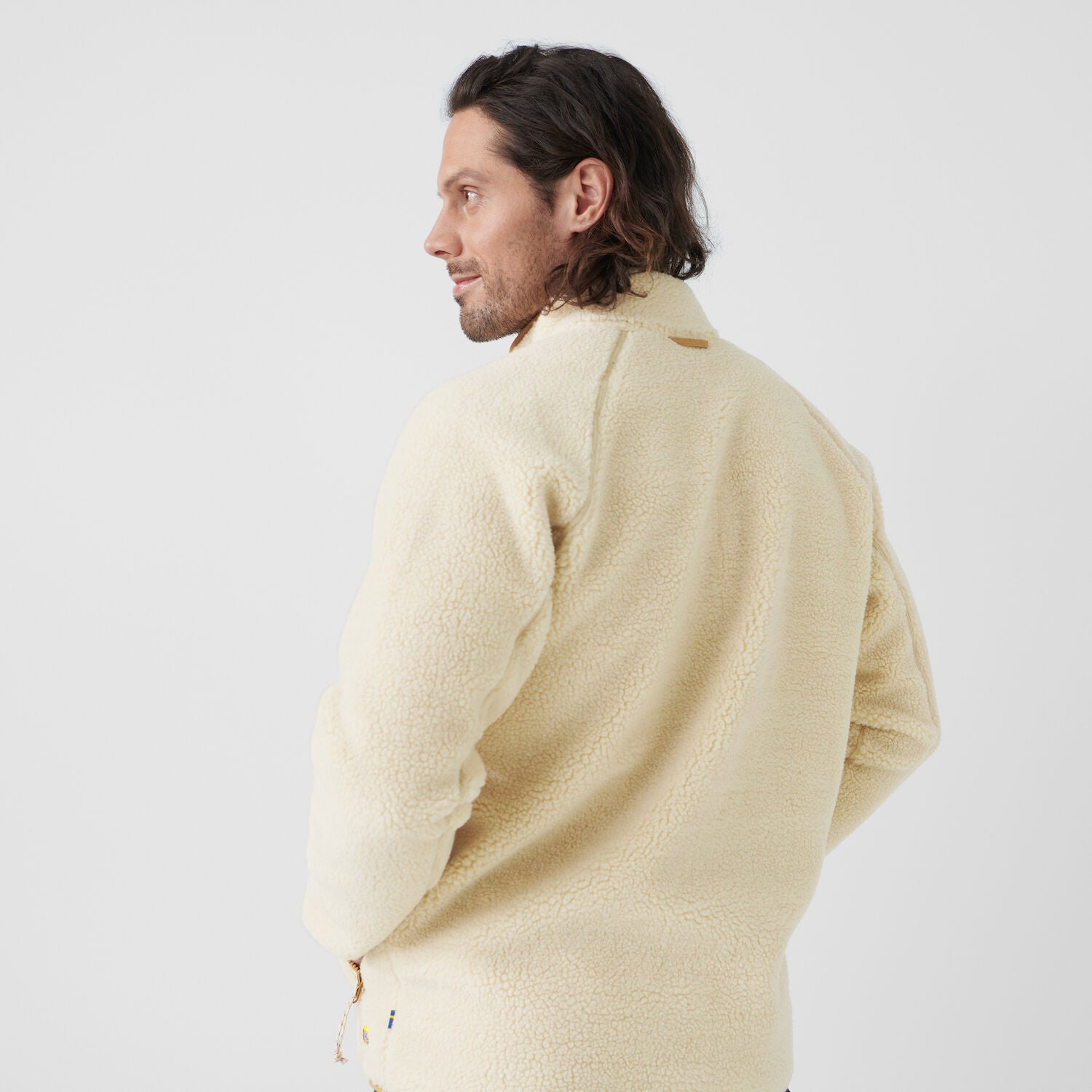 Fjällräven M's Vardag Pile Fleece - Recycled Polyester Chalk White Jacket