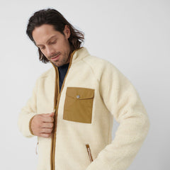 Fjällräven M's Vardag Pile Fleece - Recycled Polyester Chalk White Jacket