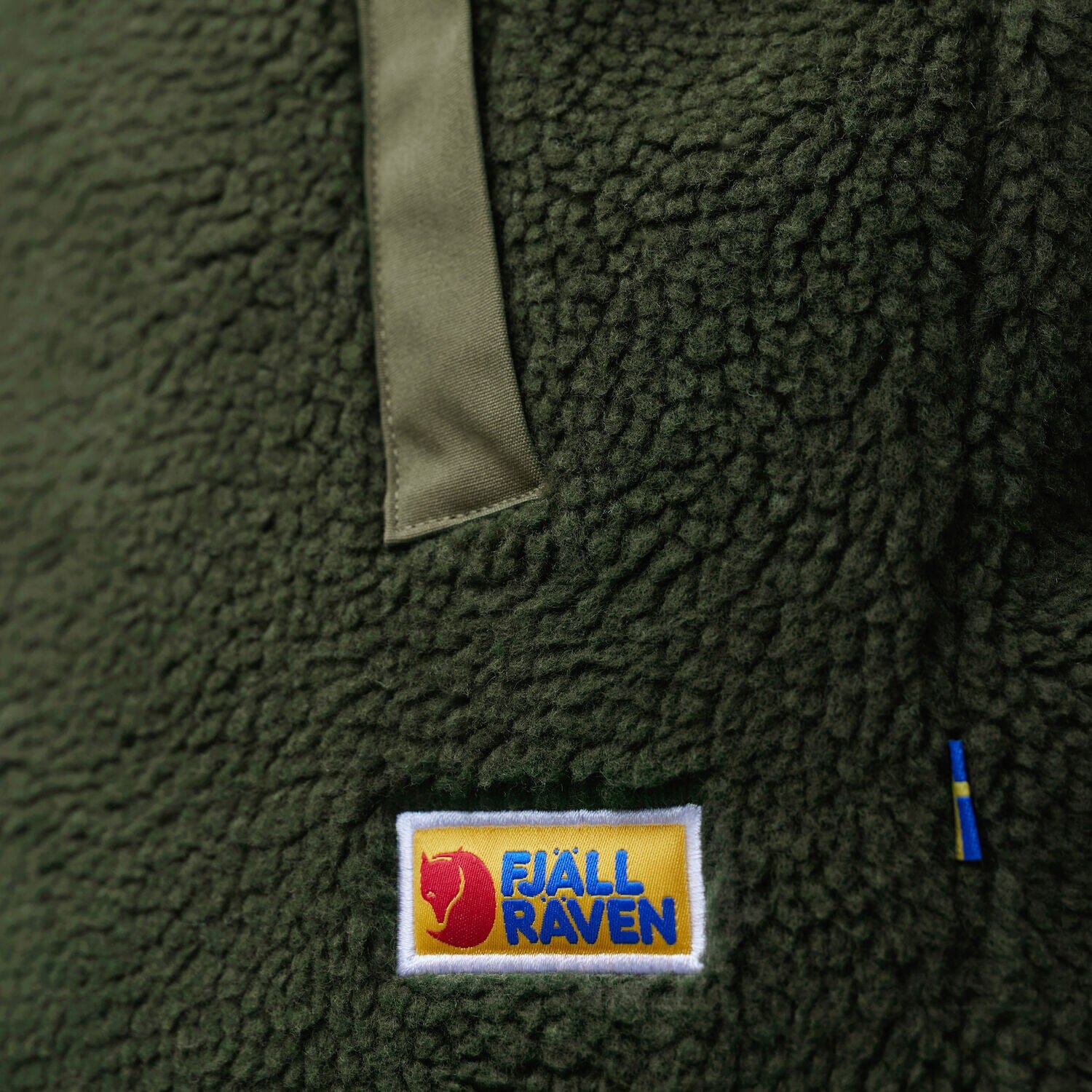 Fjällräven M's Vardag Pile Jacket - Recycled Polyester Chalk White-Indigo Blue Jacket