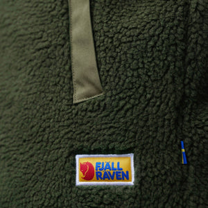 Fjällräven M's Vardag Pile Jacket - Recycled Polyester Chalk White-Indigo Blue