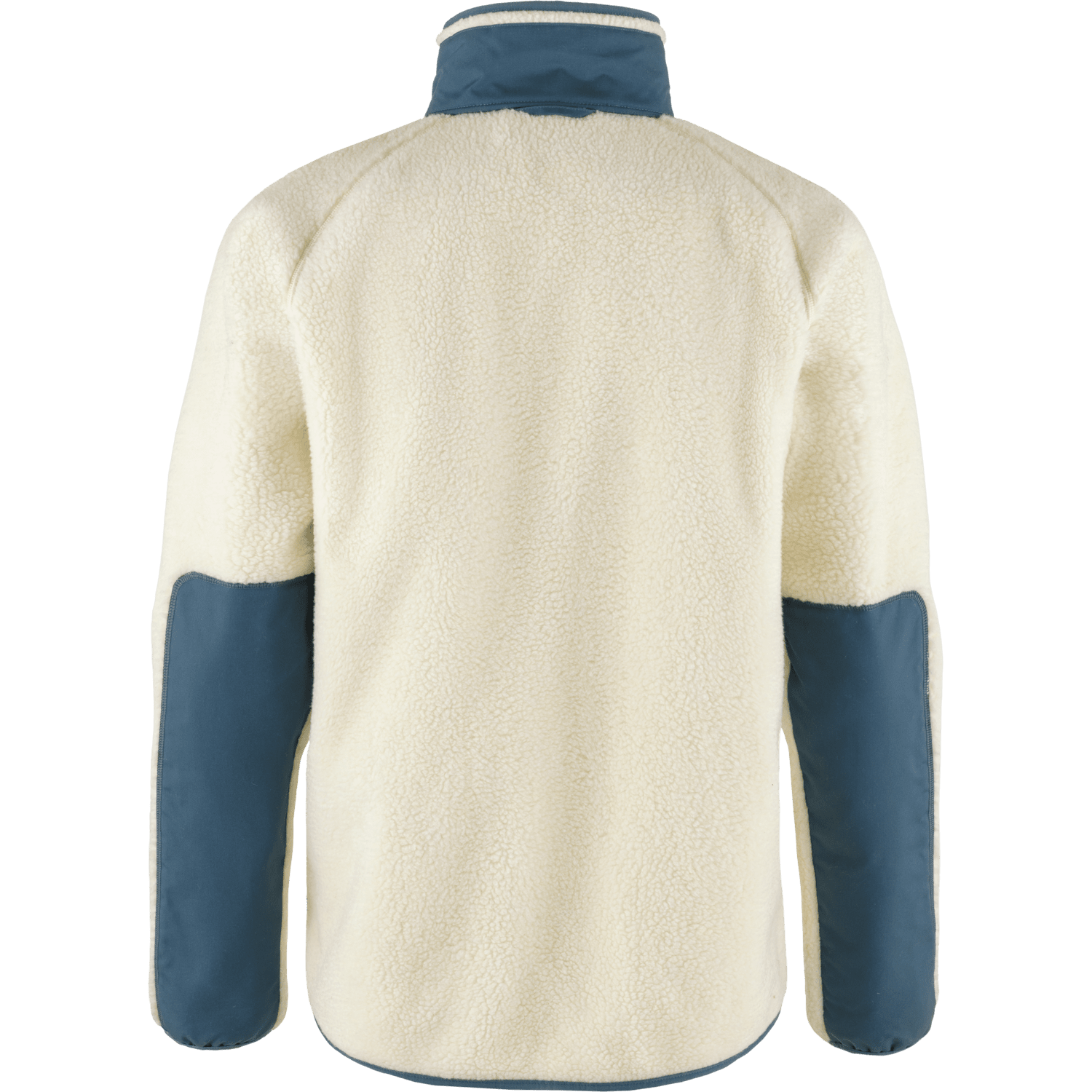 Fjällräven M's Vardag Pile Jacket - Recycled Polyester Chalk White-Indigo Blue Jacket