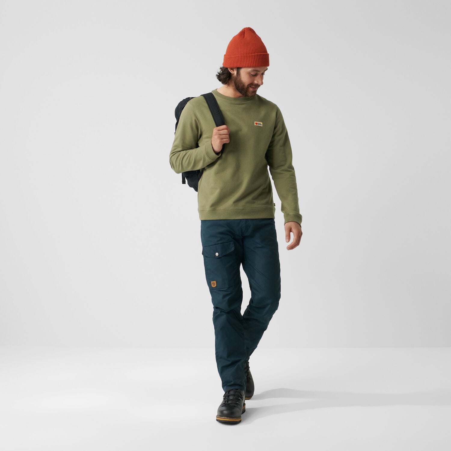 Fjällräven - M's Vardag Sweatshirt - Organic Cotton - Weekendbee - sustainable sportswear