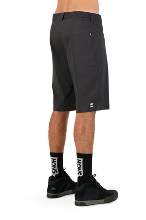 Mons Royale M's Virage Bike Shorts - Recycled Polyester & Merino Black