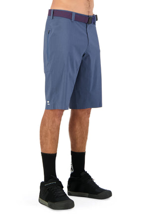 Mons Royale M's Virage Bike Shorts - Recycled Polyester & Merino Dark Denim