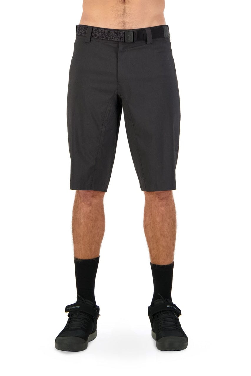 M's Virage Bike Shorts - Recycled Polyester & Merino Pants Mons Royale Black S