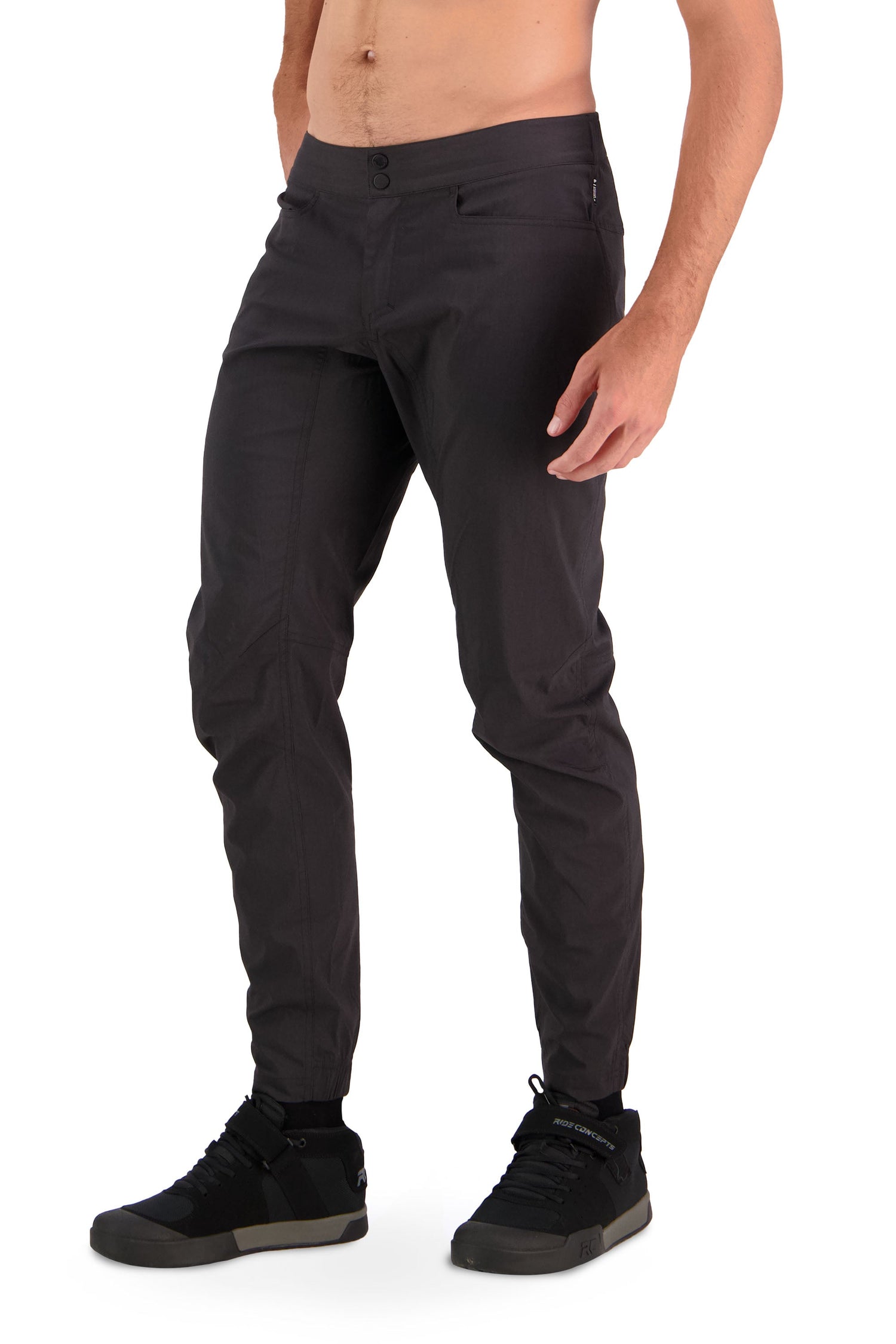 Mons Royale M's Virage Pants - Recycled Polyester & Merino Black Pants