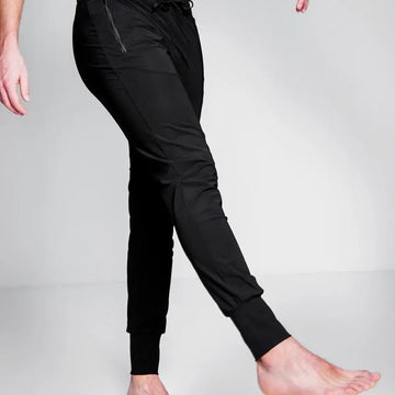 Népra M's Yed Jogger Sports Pants - Recycled Polyamide Black Pants