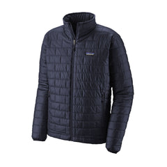 Patagonia M's Nano Puff Jacket - 100% Recycled Polyester Wavy Blue Jacket