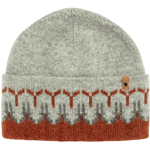Fjällräven Övik Path Knit Beanie - 100% Wool Autumn Leaf-Grey OneSize