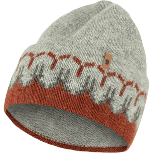 Fjällräven Övik Path Knit Beanie - 100% Wool Autumn Leaf-Grey OneSize
