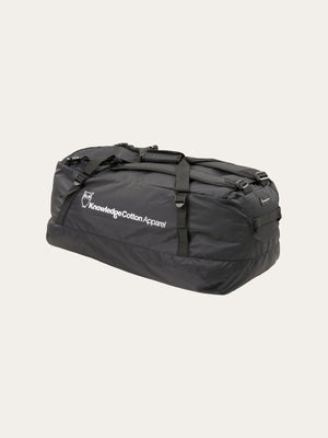 KnowledgeCotton Apparel Packable Duffel Backpack 50L - Recycled PET Black Jet