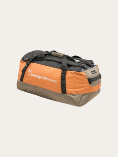 KnowledgeCotton Apparel Packable Duffel Backpack 50L - Recycled PET Desert Sun Bags