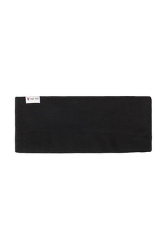 VAI-KØ Pallas Headband - 100% Merino Wool Black Headwear