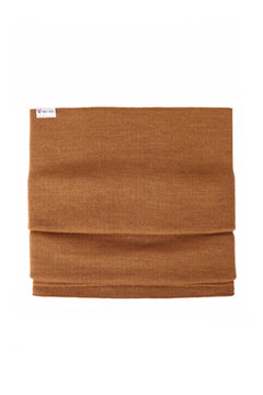 VAI-KØ Pallas Neck Gaiter - 100% Merino Wool Amber Brown Scarf
