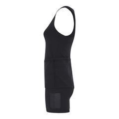 Girlfriend Collective Paloma Dress - Made from Recycled Plastic Bottles Black Dress