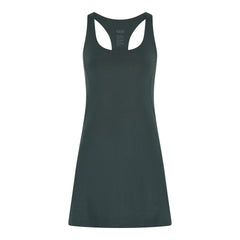 Girlfriend Collective Paloma Dress - Made from Recycled Plastic Bottles Moss Dress