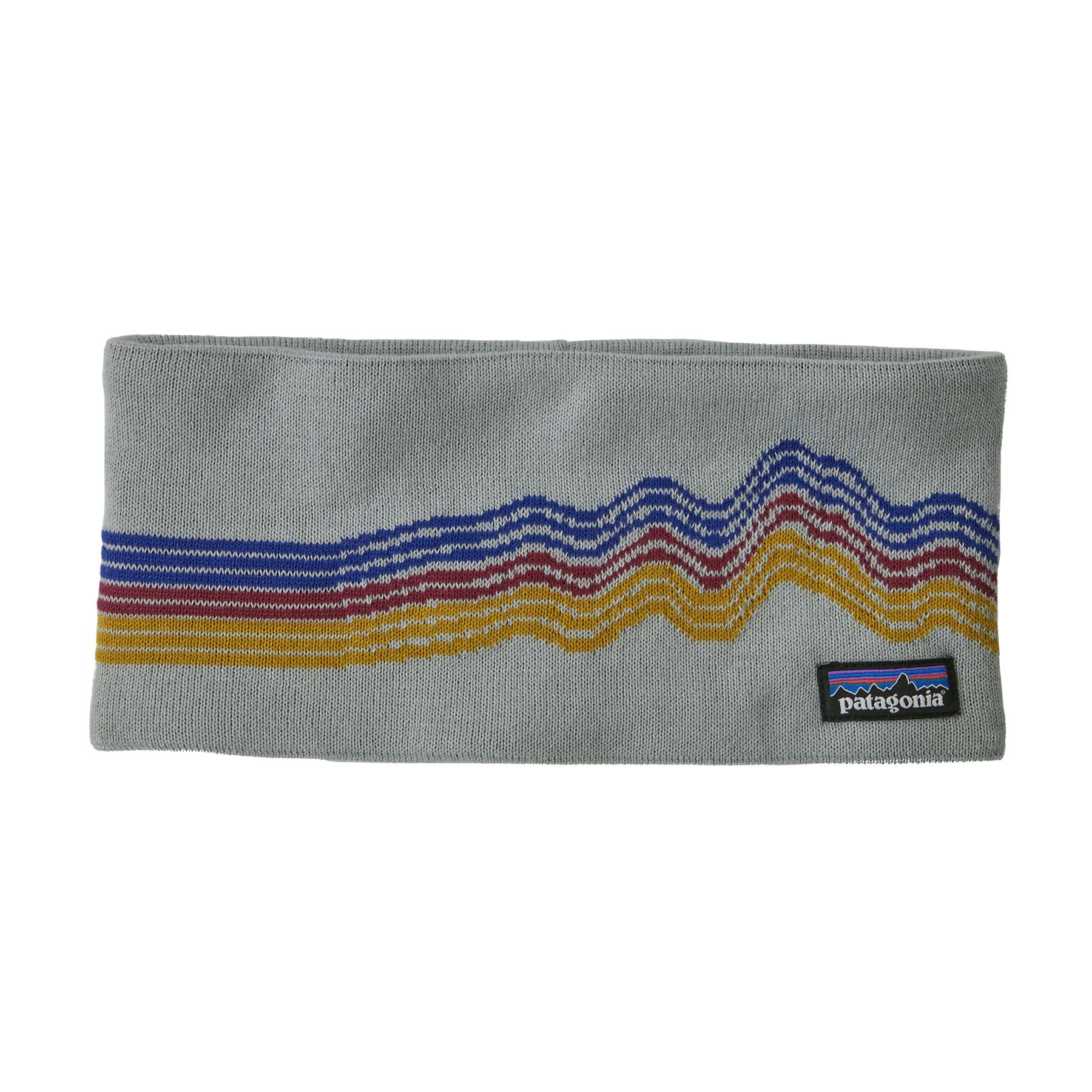 Powder Town Headband Recycled Nylon Ridge Rise Sleet Green