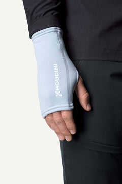 Houdini Power Wrist Gaiters - Bluesign® certified PET-fleece Breeze Blue Gloves