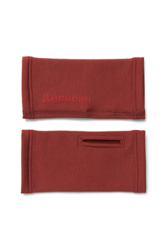 Houdini Power Wrist Gaiters - Bluesign® certified PET-fleece Deep Red Gloves