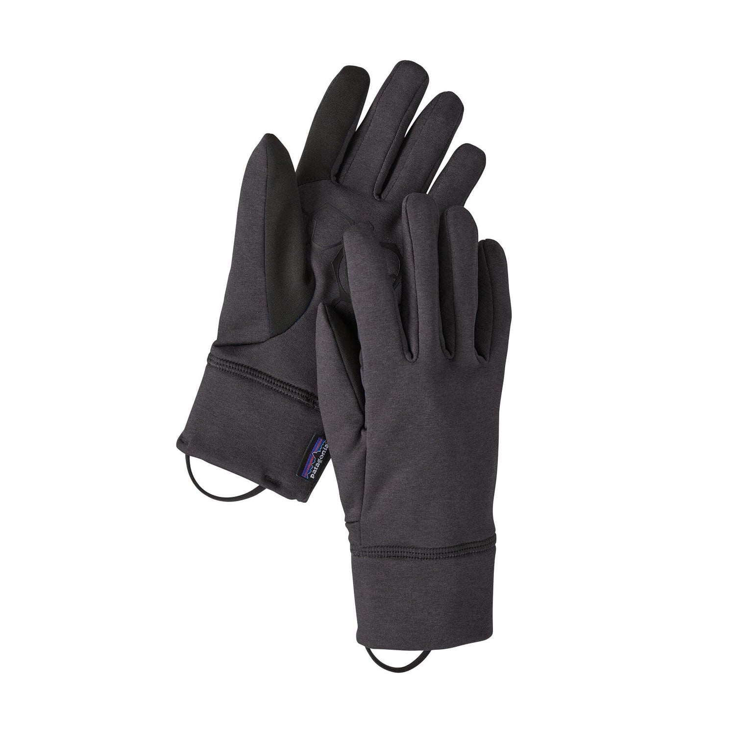 Patagonia R1 Daily Gloves - Recycled Polyester Ink Black Gloves