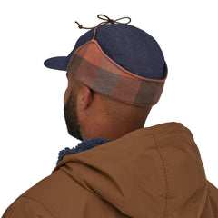 Patagonia Range Earflap Cap - Recycled polyester Dark Natural Headwear