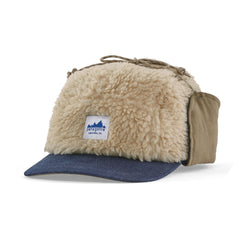 Patagonia Range Earflap Cap - Recycled polyester Dark Natural Headwear