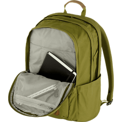 Fjällräven Räven 28l backpack - Recycled Polyester & Organic Cotton Khaki Dust Bags