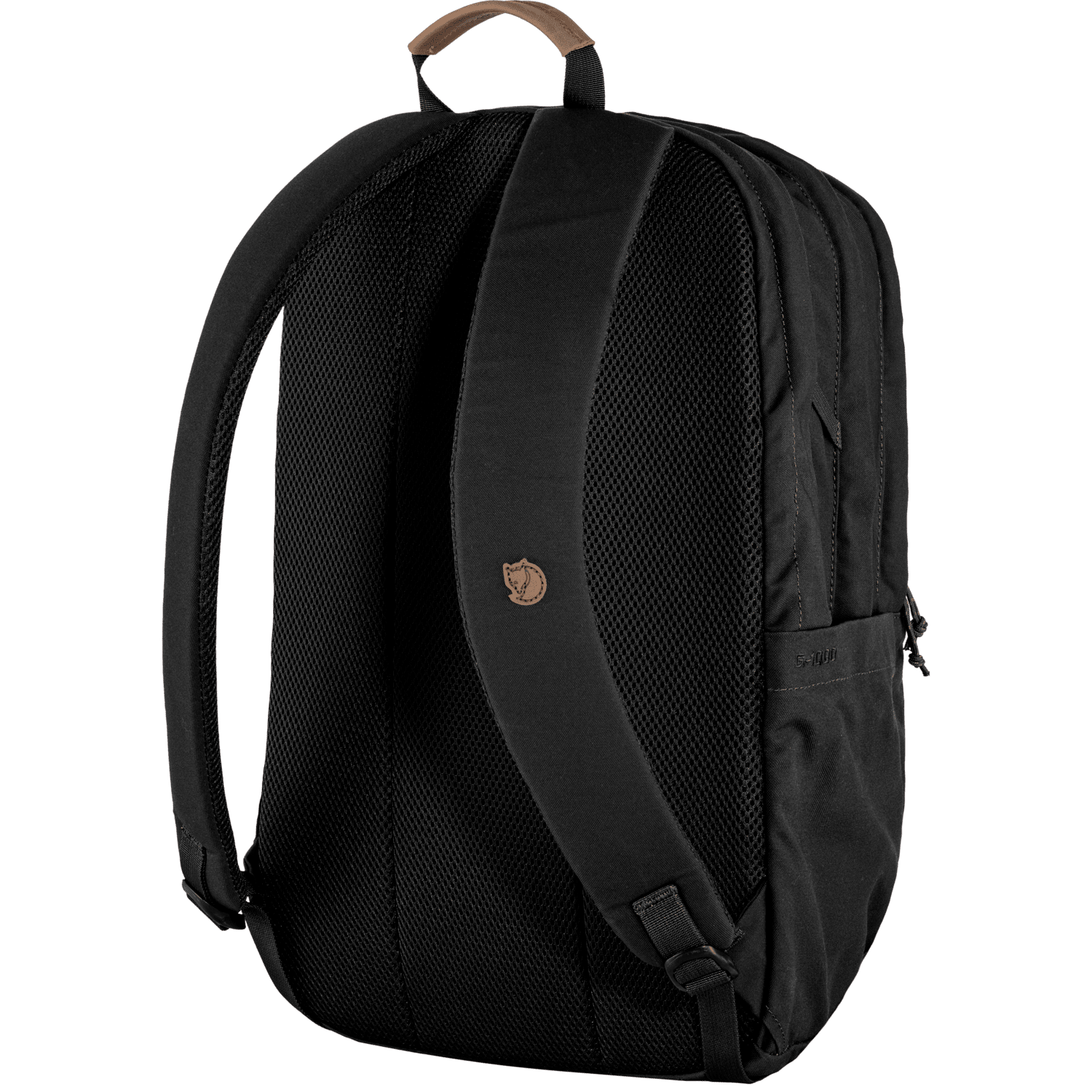 Fjällräven Räven 28l backpack - Recycled Polyester & Organic Cotton Black Bags