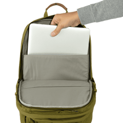 Fjällräven Räven 28l backpack - Recycled Polyester & Organic Cotton Black Bags