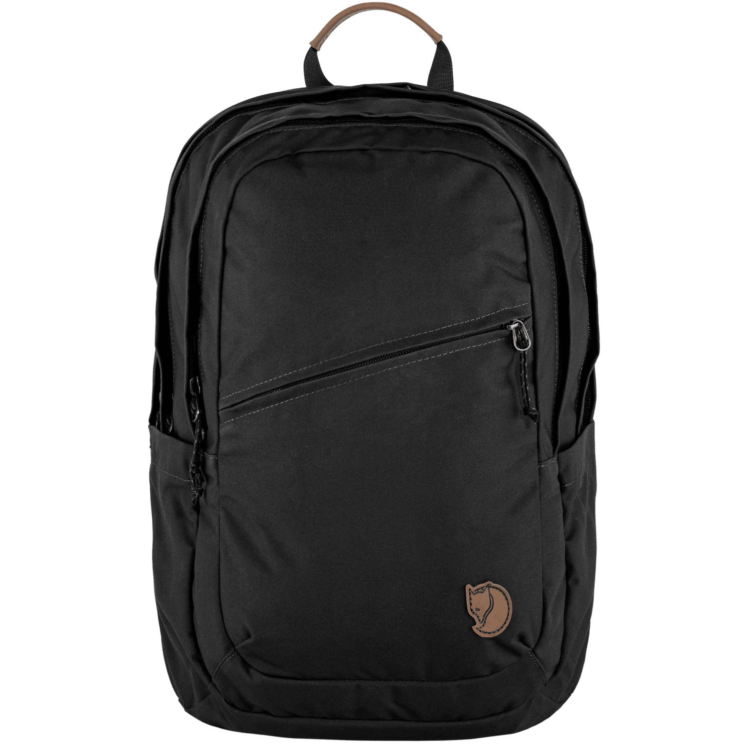 Fjällräven Räven 28l backpack - Recycled Polyester & Organic Cotton Black