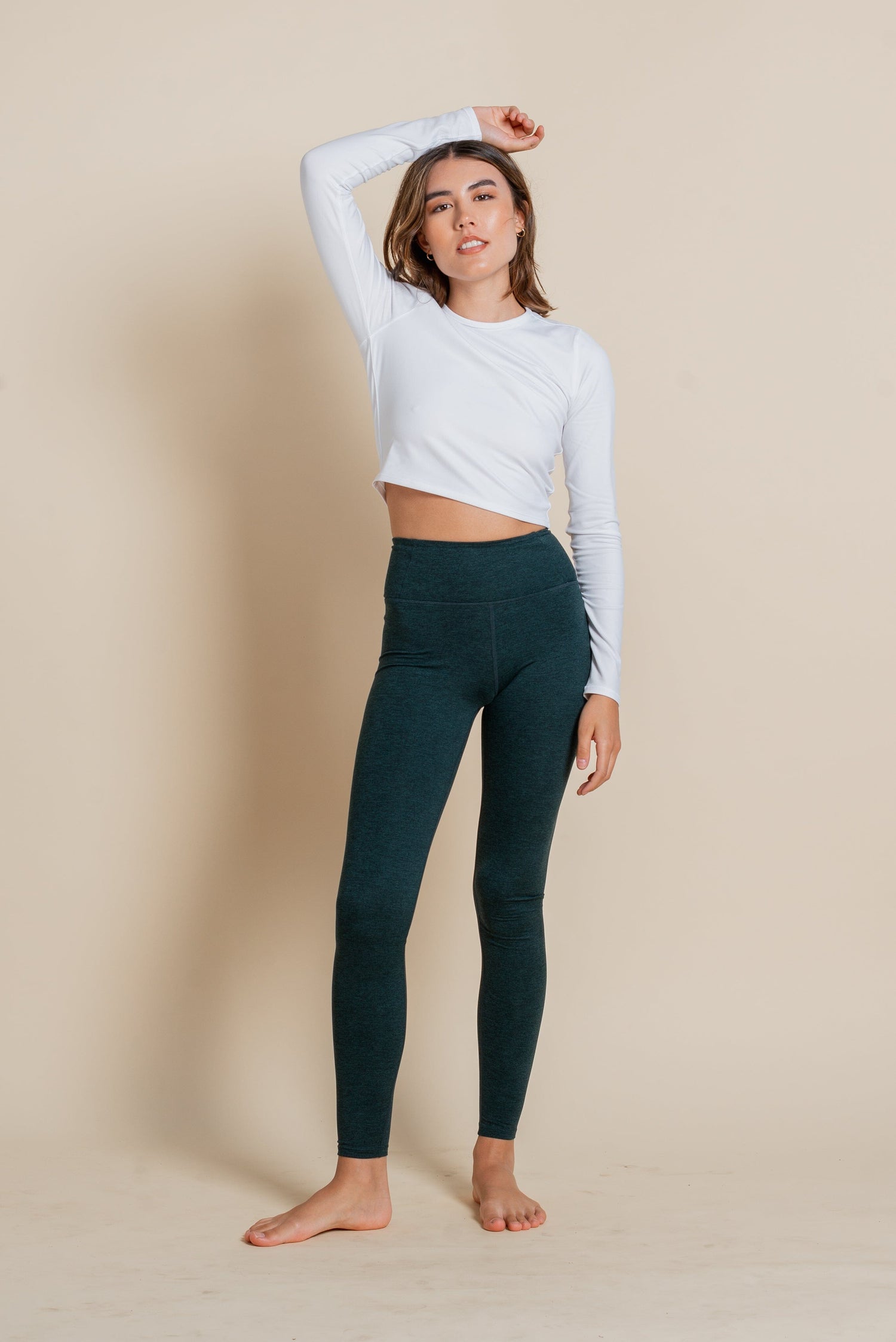 Girlfriend Collective - ReSet Lift Long Sleeve – Made from Recycled Plastic Bottles - Weekendbee - sustainable sportswear