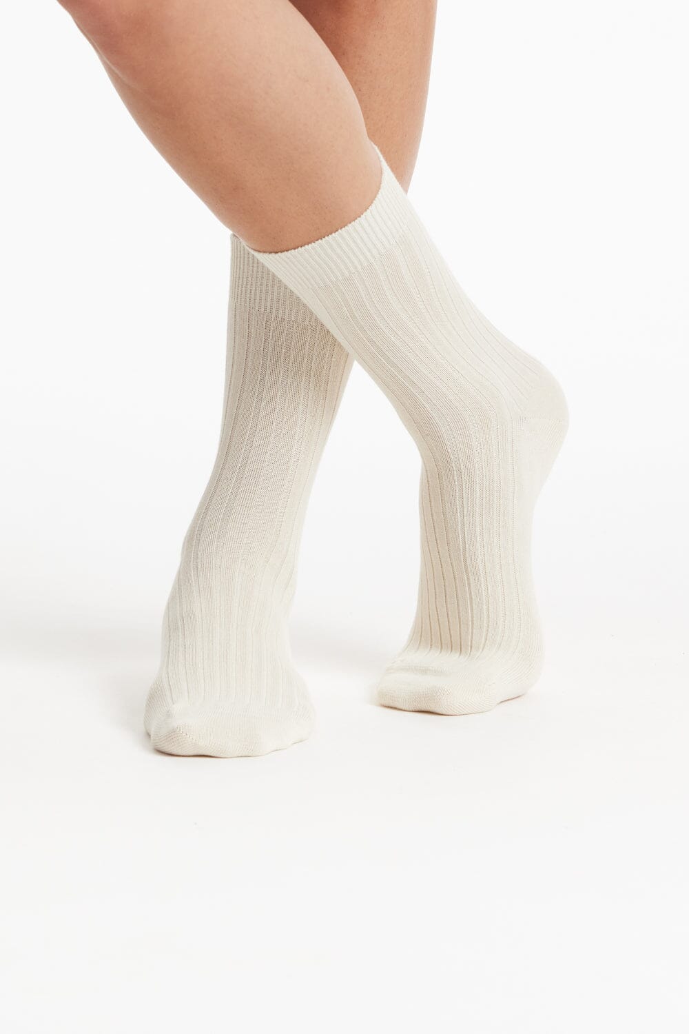 People Tree - Rib Socks - Organic Certified Cotton - Weekendbee - sustainable sportswear
