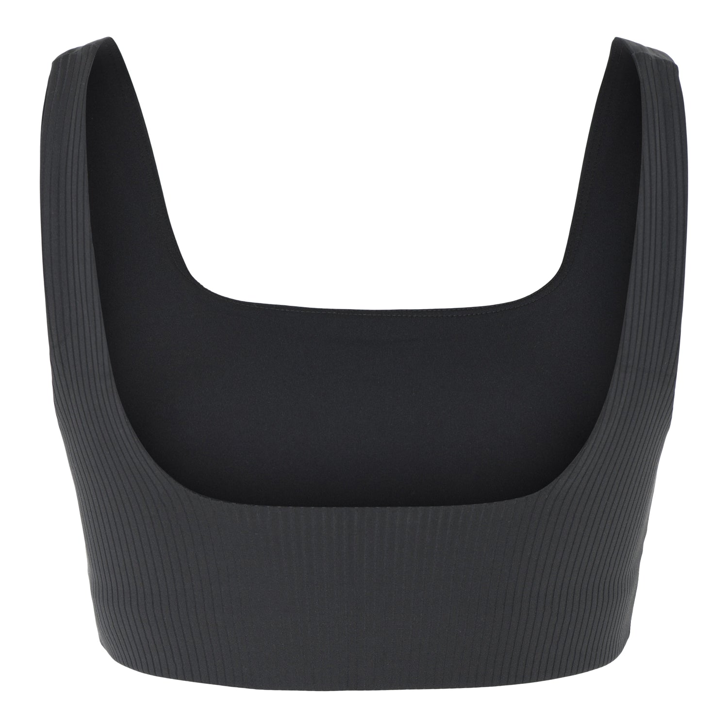 Girlfriend Collective RIB Tommy Bra - Made from Recycled Plastic Bottles Black Underwear
