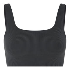 Girlfriend Collective RIB Tommy Bra - Made from Recycled Plastic Bottles Black Underwear