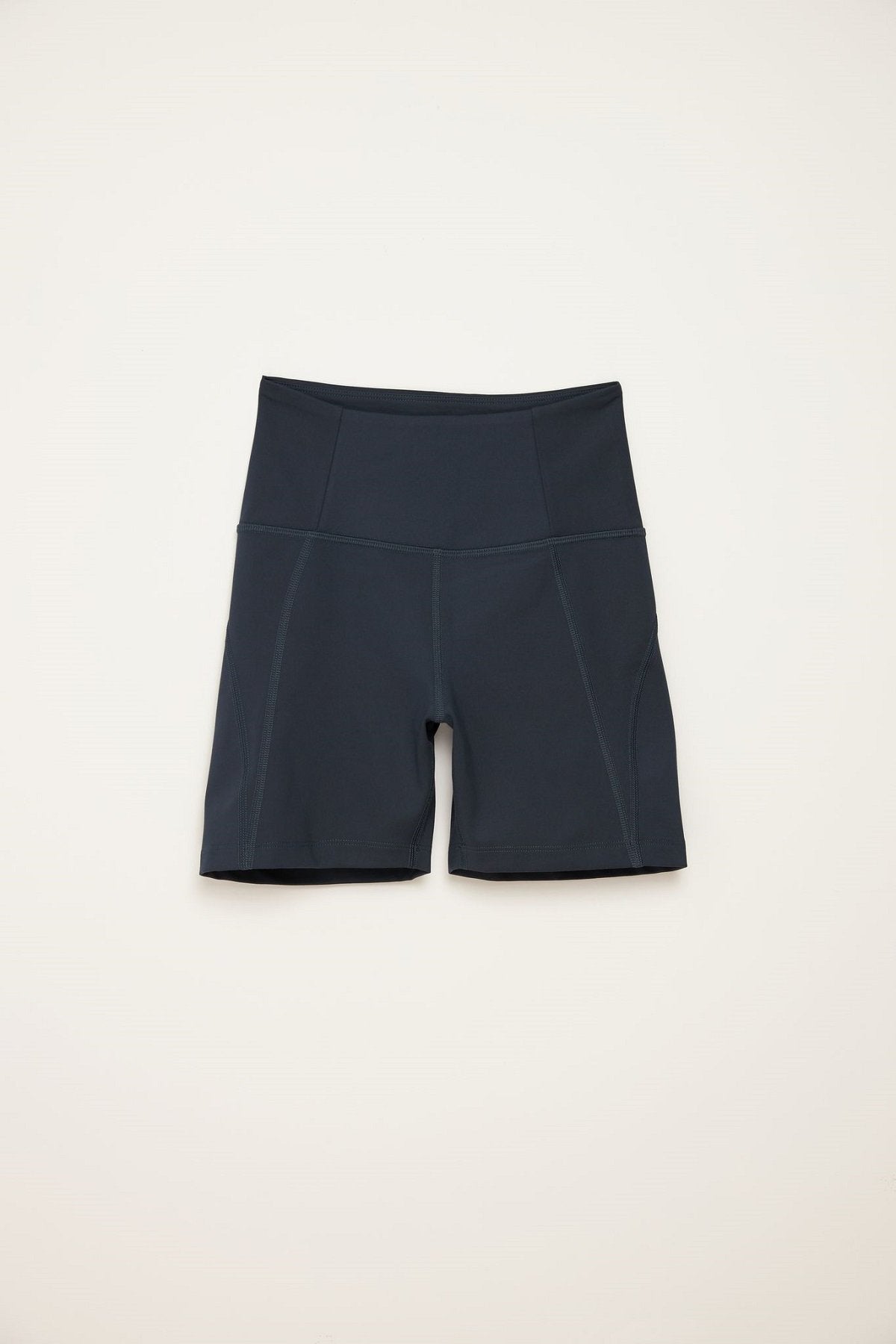 Girlfriend Collective Run Shorts High-Rise - Made from Recycled Plastic Bottles Midnight Pants