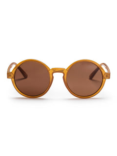 CHPO Sam Sunglasses - Recycled Plastic Mustard Brown Sunglasses