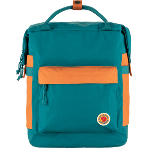 Fjällräven Samlaren Haulpack - Limited edition - Vinylon-F Ocean Green - Spicy Orange
